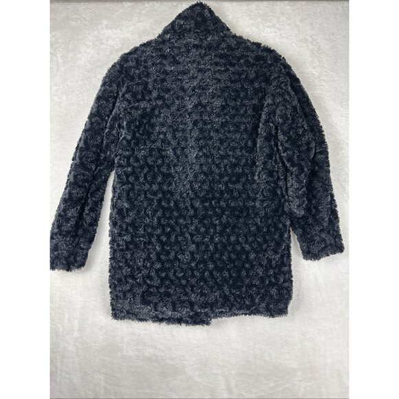 Wilfred Black Grete Plush Fuzzy Teddy Jacket Womens Size XS - Picture 9 of 9